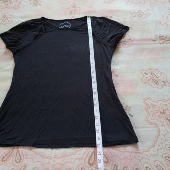 inc International Concepts Black Tee - Picture 5 of 7